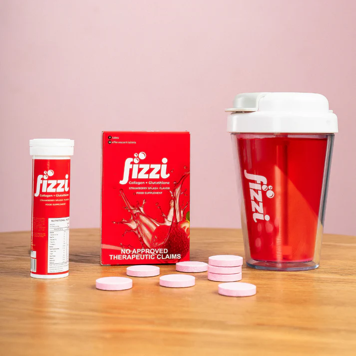 Fizzi Gluta+Collagen Tablets